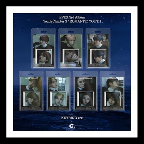 (AYDEN.) EPEX YOUTH CHAPTER 3 ROMANTIC YOUTH 3rd Album KEY RING Ver. Paper+Card+Photo