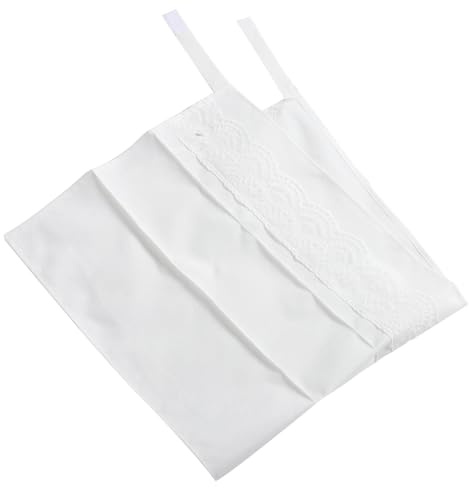 DOITOOL Copertura per Protezione Decorativa in Ferro Design Classico Antipolvere Traspirante Bianco Termosifone per Radiatori Vintage in Casa