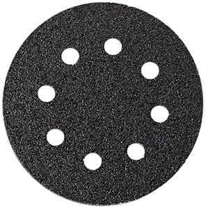 Fein Schleifblätter Korn 80, 16 Stück (Durchmesser 115 mm, Korund Schleifkörner + Vollkunstharzbindung, gelocht) 63717228020