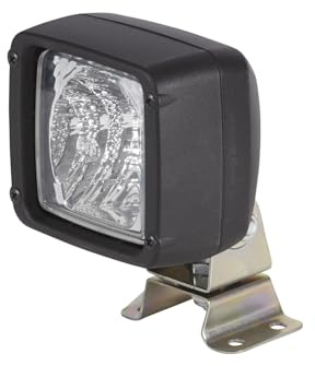 HELLA 1GA 997 506-601 Halogen-Arbeitsscheinwerfer - Ultra Beam - 12/24V - Anbau/Schraubanschluss - 4-Punkt Befestigung - Nahfeldausleuchtung - Stecker: AMP