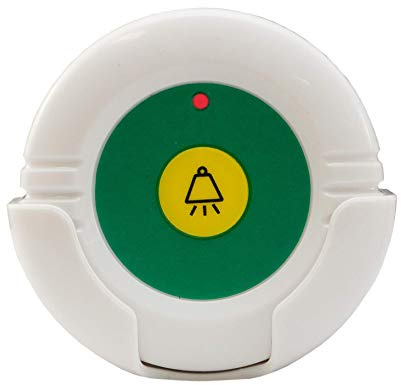 Smart Caregiver Wireless Reset Button for Central Monitor & Wireless Alarms