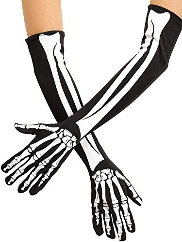 Vuxenskelettoperahandskar standard