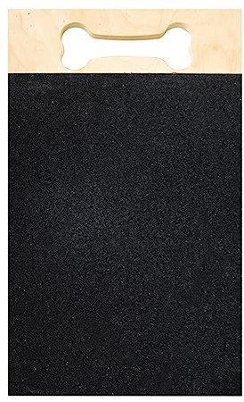 ISTOVO Rascador para rascador para rascador para rascador con caja de golosinas para aperitivos rascador para entrenador de uñas para lijado de uñas negro