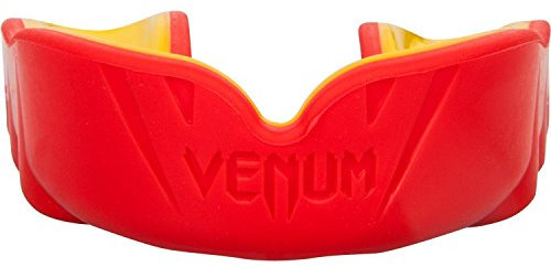 Venum Unisex Senior 11+ Jahre Challenger Mundschutz, Einheitsgröße,Rot/Gelb
