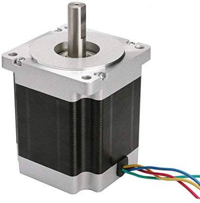 ACT Motor DE-SHIP FREE 1PC 34HS9456 Nema34 Schrittmotor 99mm 7.7Nm (1090oz-in) 5.6A dual flat shaft Φ14mm Bipolar 1.8° CNC OEM ACT MOTOR GmbH