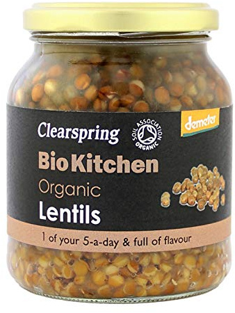 Clearspring Bio Kitchen Organic Demeter Lentils, 360 g