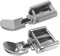 ZickZackNaehmaschine Lot de 2 pieds de biche pour fermeture éclair (ensemble) étroits et normaux pour machines à coudre Silvercrest