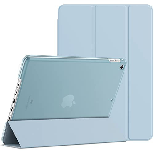JETech Case for iPad (9.7-Inch, 2018/2017 Model, 6th/5th Generation), Smart Cover Auto Wake/Sleep (Light Blue)