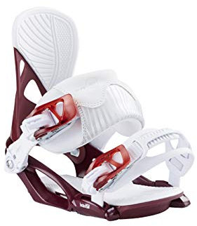 HEAD NX FAY II Burgundy All-Mountain Bindung Snowboard Wintersport White Rotwein Damen Gr. M (25.0-27.0) j21