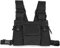 Maijia Radio Walkie Talkie Brusttasche Geschirrtaschen Hip Hop Streetwear Herren Funktionelle Taille Taschen Verstellbare Taschen Weste