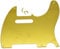 Dopro 5 Löcher Vintage Tele Guitar Pickguard Scratch Plate passend für USA/Mexican Fender Telecaster Gold Mirror 1-lagig