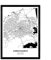 Nacnic Poster mit Christichurch Karte - Neuseeland. Blätter von Städte in Australien mit Meeren und Flüssen in schwarz und weiß. A3