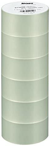 tesa Nopi Universal Packband, transparent, 6er Pack - 66m:50mm