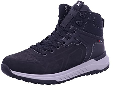 Rieker Herrenschuhe Stiefel Schnürer Schwarz Freizeit, Schuhgröße:45 EU