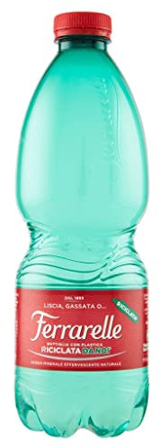 Ferrarelle Acqua Mineral Effervescente Agua Mineral Natural Efervescente Agua Mineral Natural Pet 0,5 Lt Agua Italiana
