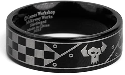 Starforged Warhammer 40K Mann lässiger Ring Kleid-Accessoires Space Marines Astartes