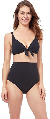 Profile by Gottex Tutti Frutti-Top de Bikini Reciclado Parte Superior, Negro, 36 para Mujer