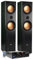 Evidence Acoustics - Altavoces de columnas de alta fidelidad para casa, EA-800-PG, 1000 W PMPO + amplificador estéreo 2 x 50 W, USB MP3 SD Bluetooth - FM
