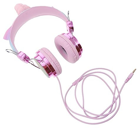 jojofuny Cuffie Sovraurali per Ragazzo Ragazzo Ragazza Cuffie con Strass Fascio di Testa Compatibili con Smartphone Tablet e Computer Colore Casuale