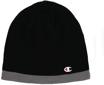 Champion Unisex Lifestyle Caps-802407 Wendemütze, Schwarz (KK002), One Size