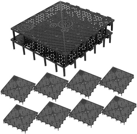 Yardwe 10pcs Fish Tank Bottom Filter Plates Pvc Material Undergravel Aquarium Filter