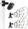 Blink Camera Mount - 2 Pack, Adjustable Pipe Clamp, Fits All Blink Outdoor/XT/XT2/Mini/Indoor Cameras, Black