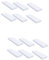 SEWACC 12 Pcs Cake Mold Block Square Tool Floral Foam Block Polystyrene Foam Board Foam Blocks Polystyrene Shapes Polystyrene Block Foam Block Cake Embryo Model Block Brick White