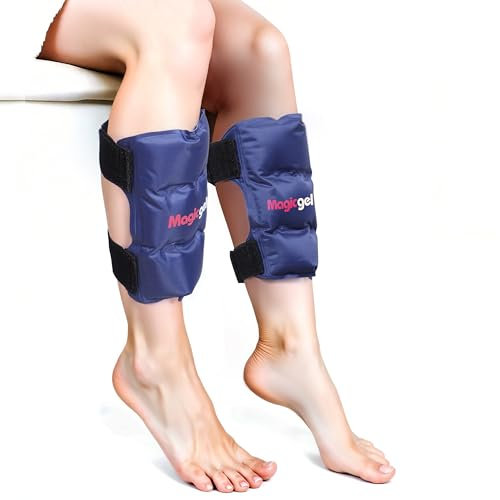 2 Stück heiße oder kalte Schienbeinpackung