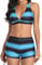 TYUIOP Push Up Bikini Damen Bikini Set V Ausschnitt Knoten Vorne Bikini Low Waist Crossback Bademode Zweiteiliger Badeanzug Swimsuit Women Suit Sets Bikini Oberteil Mit Bügel