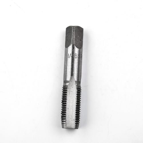 ZiStarlilife Taraud fileté pour robinet métrique BSP G1/8 G1/4 G3/8 G1/2 G3/4 Tolérance Taraudeuse Taraudeuse Outil de réparation de bricolage (G1/4)