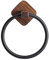 Asciugamano da bagno in legno di alluminio adesivo porta asciugamani a parete portasciugamani per cucina bagno