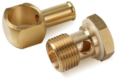 Banjo Fuel Raccord 3 8 pouces compatible avec les carburateurs d'alésage carré ajuste les glucides AFB 8089 20