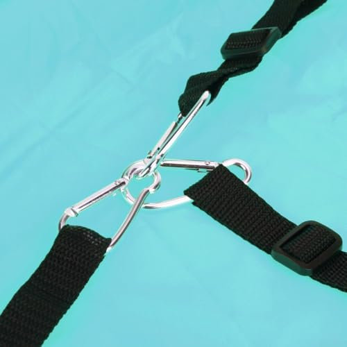 Vela de viento compacta de 42 pulgadas para exteriores para aventuras en kayak y canoa (azul claro)