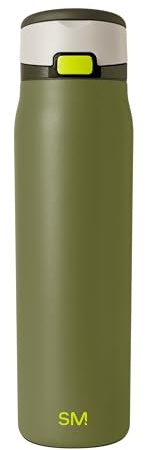 Simple Modern Mesa Loop Water Bottle with Straw | 30oz Cup Holder Friendly Insulated Stainless Steel Bottles for Travel, Sports and School | Cricket