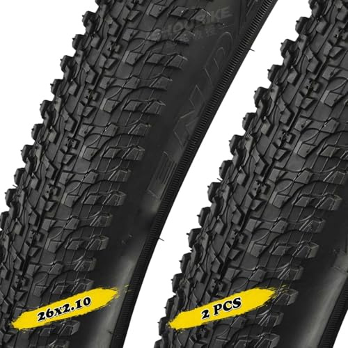 2ST 26x2.10 Fahrradreifen für 26 Zoll MTB und Stadtvelo | 26-2.10 Langlebiges All-Terrain-Ersatz mit 26 2 10 Verstärkter Seitenwand 85 PSI Maximaldruck