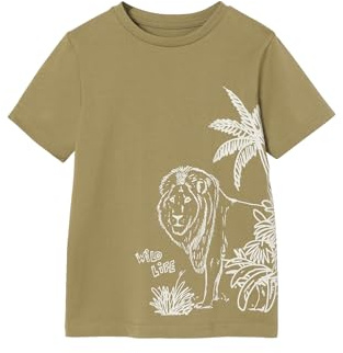 Vertbaudet T-Shirt mit Print für Jungen Basic