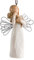 Willow Tree Engel der Freundschaft Ornament, handbemalte Figur aus Harz, 11,4 cm hoch, fr Feierliche Anlsse und Geburtstage