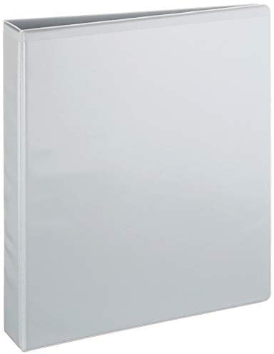 Esselte 49709 Ringbuch Präsentation, mit Taschen, A4, PP, 2 Ringe, 30 mm, weiss