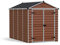 Canopia by Palram Abri de jardin en Kit Skylight 5.6m², Cadre en aluminium, panneaux en polycarbonate, Ambre