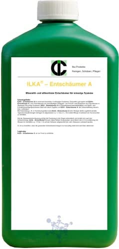 ILKA® - Entschäumer A mineralöl- und silikonfrei | 10ltr | universell einsetzbar in Schmutzwasser, Abwasser-Recycling-Systemen bzw. bei Sprüh- und Extraktionsreinigung
