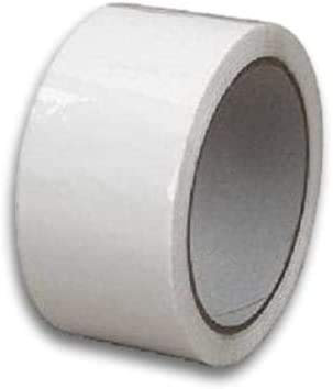 UNIVERS GRAPHIQUE 12 Rouleaux ruban adhésif emballage BLANC pp silencieux Rouleau de 48 mm x 100 mètres (34% de plus que les 66 mètres long) ref UGRANB100-12