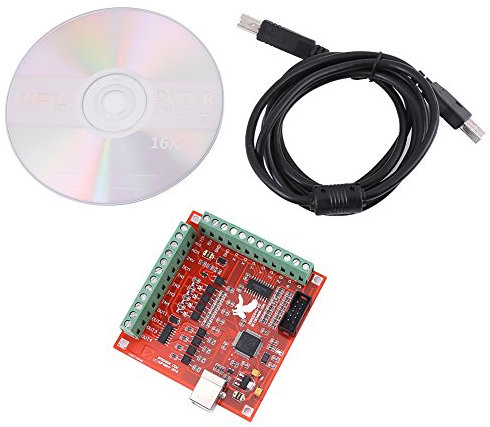 Achsen Bewegungssteuerkarte CNC USB 4 Axis Breakout Board Controller Schnittstellen Ausbruch für Schrittmotortreiber Fräsmaschine Interface