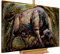 KunstLoft Metallbild 3D | 100% HANDGEFERTIGT | 100x70x7cm | Wandbild Metall Deko 'El Toro' | Stierkampf | Rot Braun | Metall Wanddeko Wohnzimmer