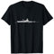 Grönland Kajak Paddel Line Zeichnen Shirt T-Shirt