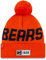 New Era Sideline Road 2019 Bommel Mütze Chicago Bears