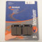 Plaquette de frein Tecnium compatible avec Quad Yamaha 350 Yfm A Bruin 2004-2006 AVG/AVD