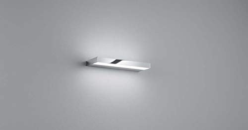 Helestra Slate Wandleuchte LED, Chrom, 30 cm