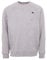 Kappa VAUKE Unisex Sweatshirt I Pullover Herren aus Baumwolle I Basic für Sport und Freizeit I Sweater für Frauen & Männer I Pulli in Größe S, grau