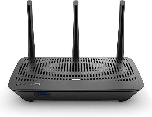 Linksys EA7500v3 Dual-Band WiFi 5 WLAN-Router (AC1900) – schnelles drahtloses Streaming und Gaming, MU-MIMO Internet-Router mit Datenraten von bis zu 1,9 Gbit/s und 4 Gigabit-Ethernet-Ports
