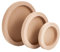 OLYCRAFT 3 Stück Holz Leinwand Bretter Runde Holz Malbretter, Unfertige Holzfarbe Gießplatten Für Malerarbeiten (15/20/25 cm Durchmesser)